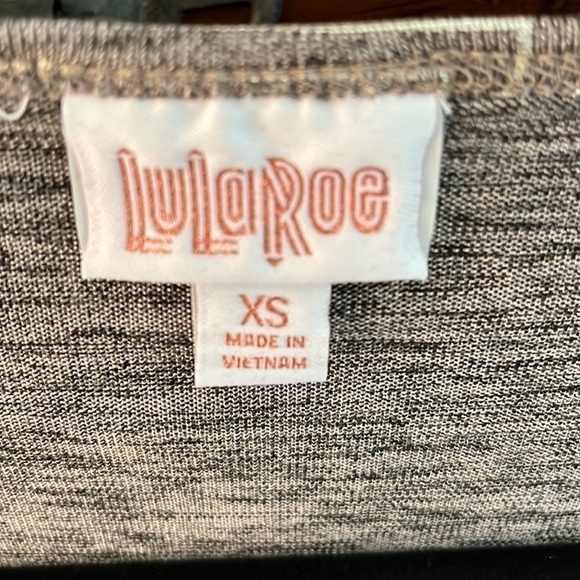 NWT LuLaRoe Women’s Gold And Gray Tunic, Size XS! - Picture 5 of 7